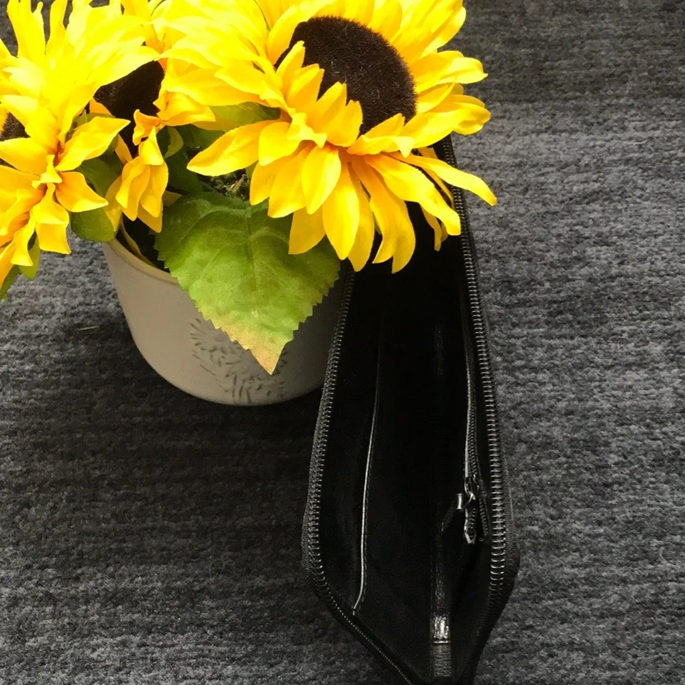 Yves Saint Laurent Black Travel Wallet - Picture 3 of 8